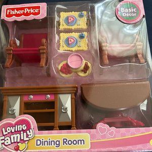 Fisher Price Loving Family Dining Room Set